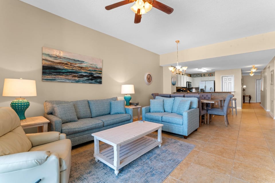 Condo, Multiple Beds (Spanish Key 609) | Living area | TV