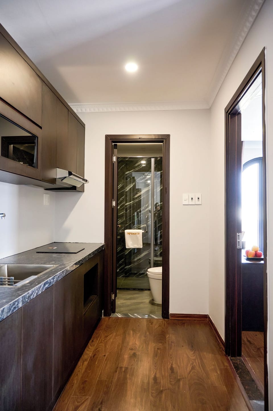 Deluxe Apartment, 1 Bedroom, Balcony, City View | Private kitchen | Eco-friendly cleaning products