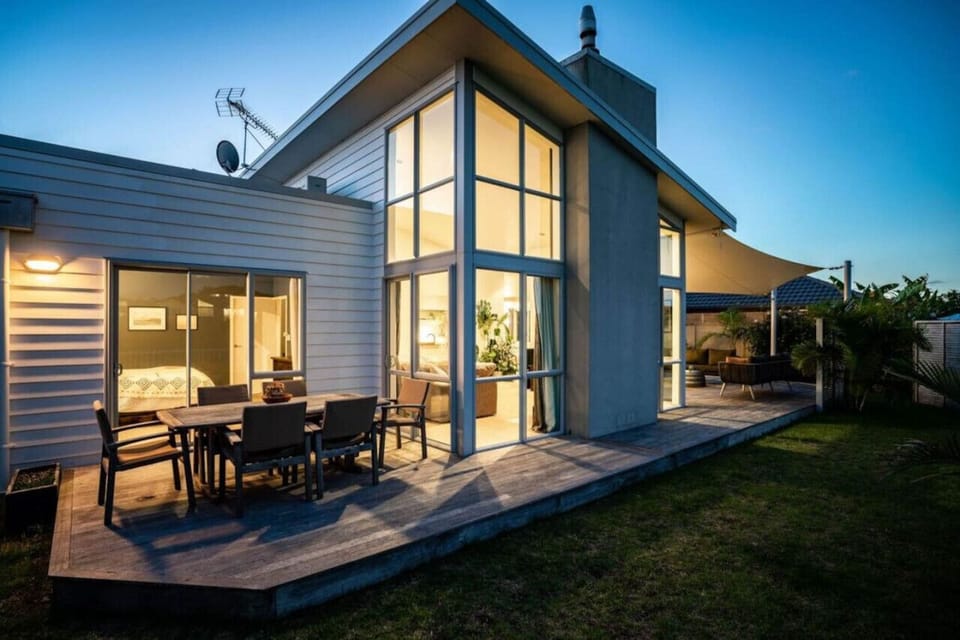 Outside from the golf course