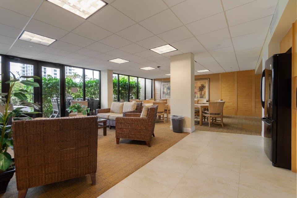 Library area and Common area