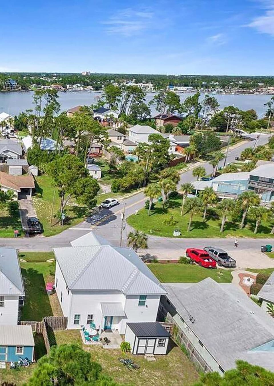 Sunny Daze aerial view