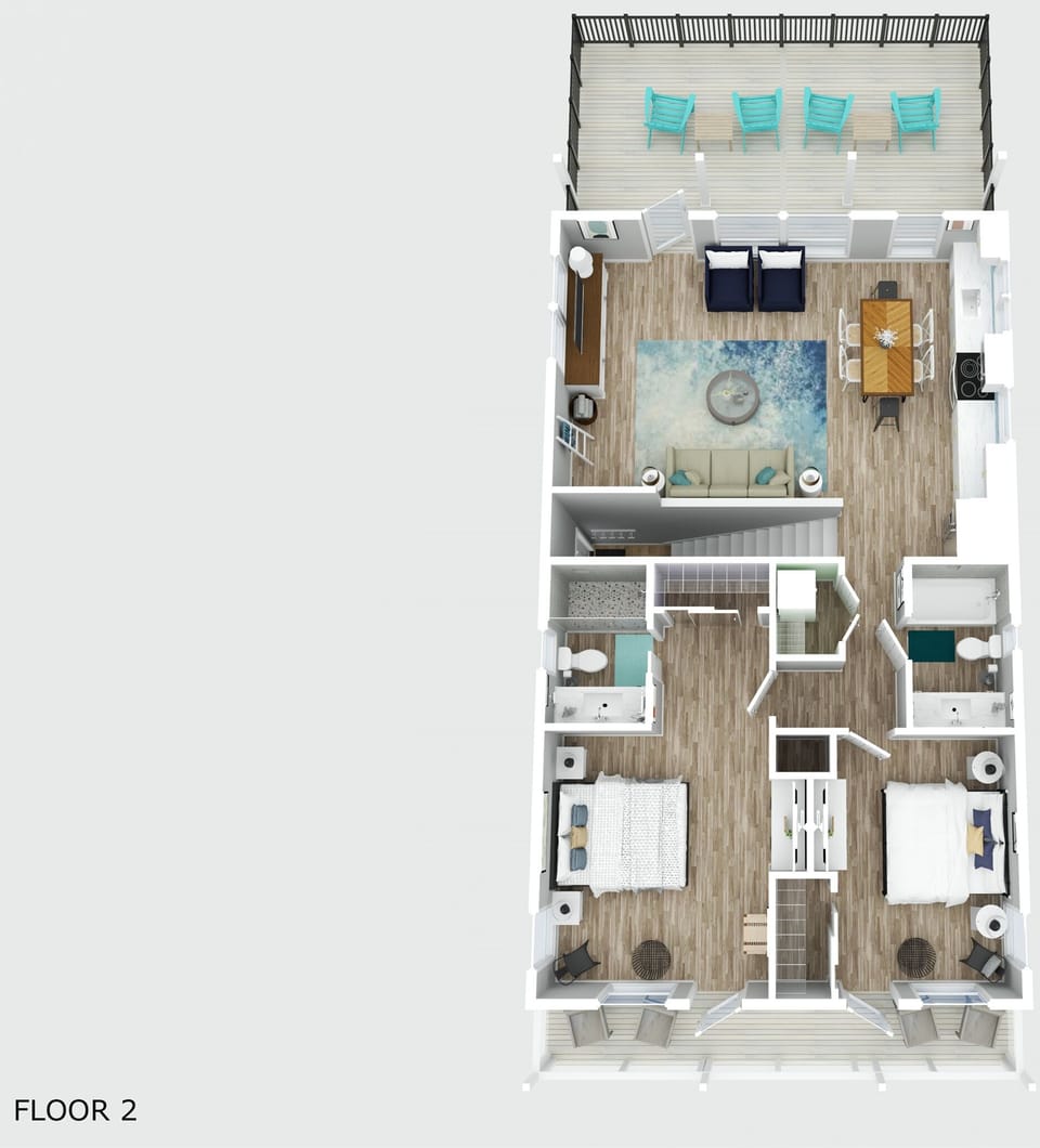 Sunset Villa 22A Floorplan