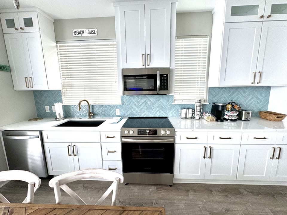 Don't miss the Coffee bar in the kitchen!