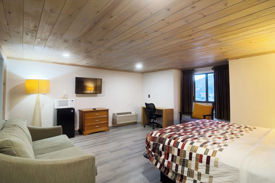 Room, 1 King Bed | Desk, iron/ironing board, free WiFi, bed sheets