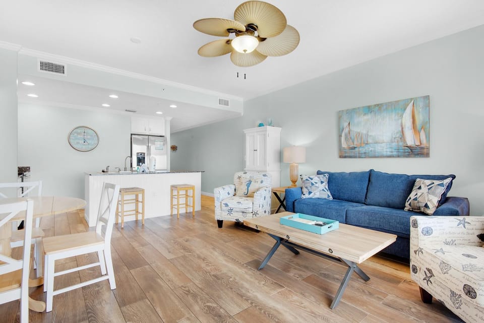 Condo, Multiple Beds (Sterling Reef 102) | Living area | TV
