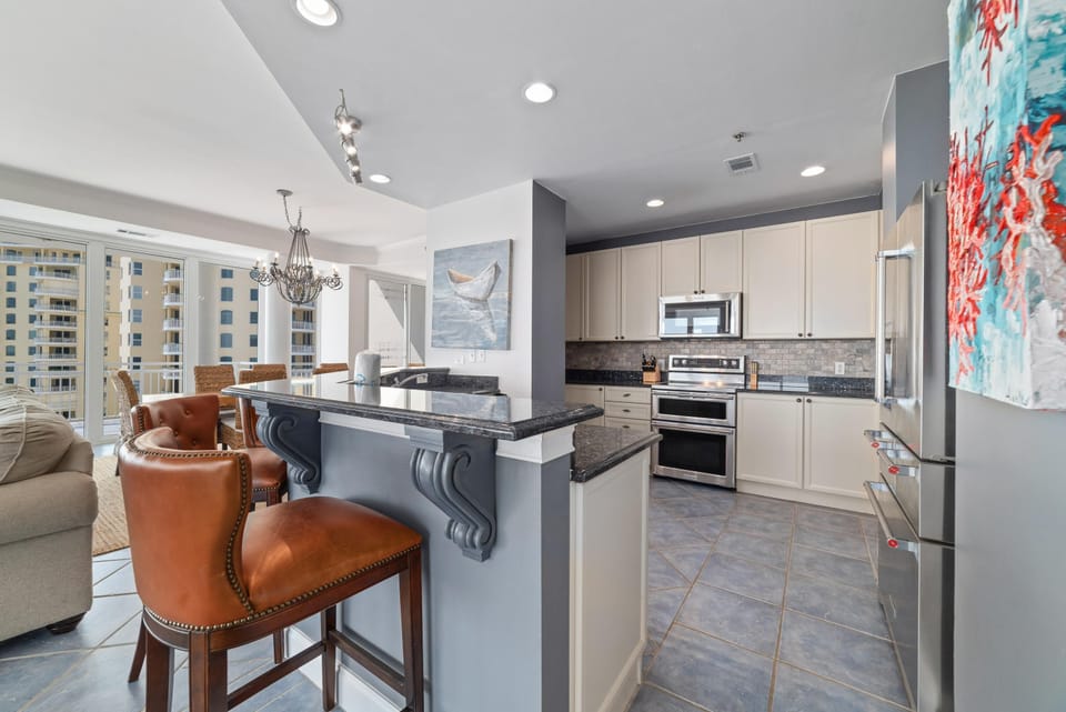 Condo, Multiple Beds (La Playa 1103) | Private kitchen | Oven, toaster, paper towels
