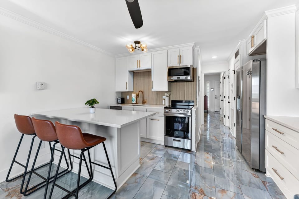 Kitchen | Coastal Calm | Sea Cabins 310A, Isle of Palms, SC | IOP Escapes