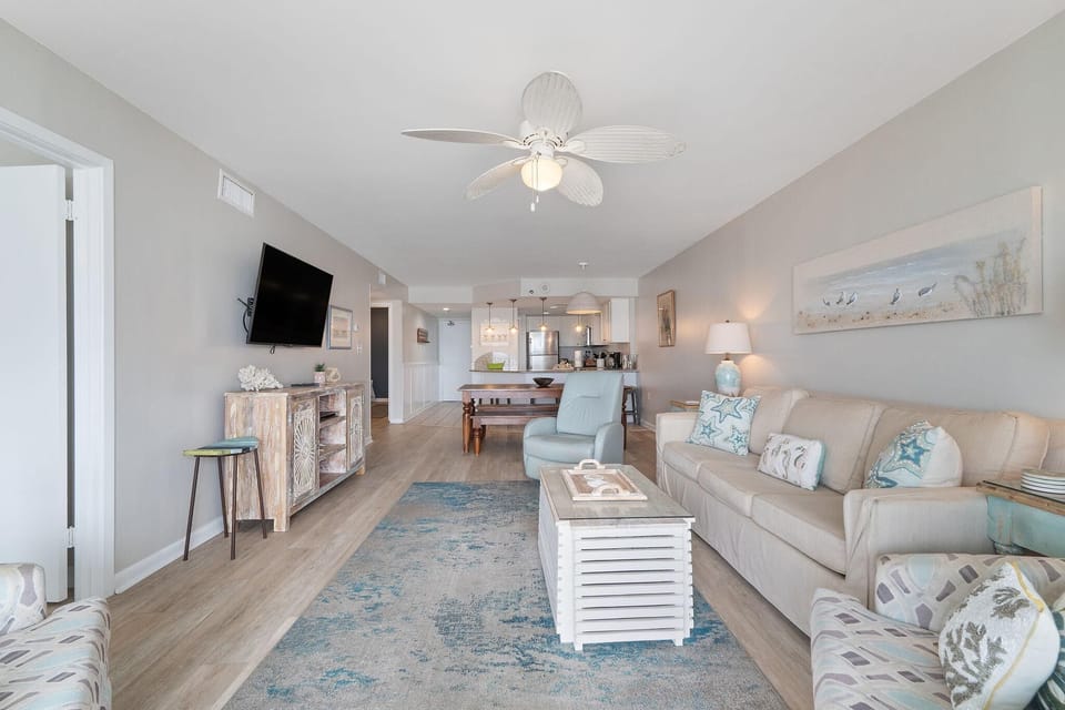Condo, Multiple Beds (Summerchase 204) | Living area | TV