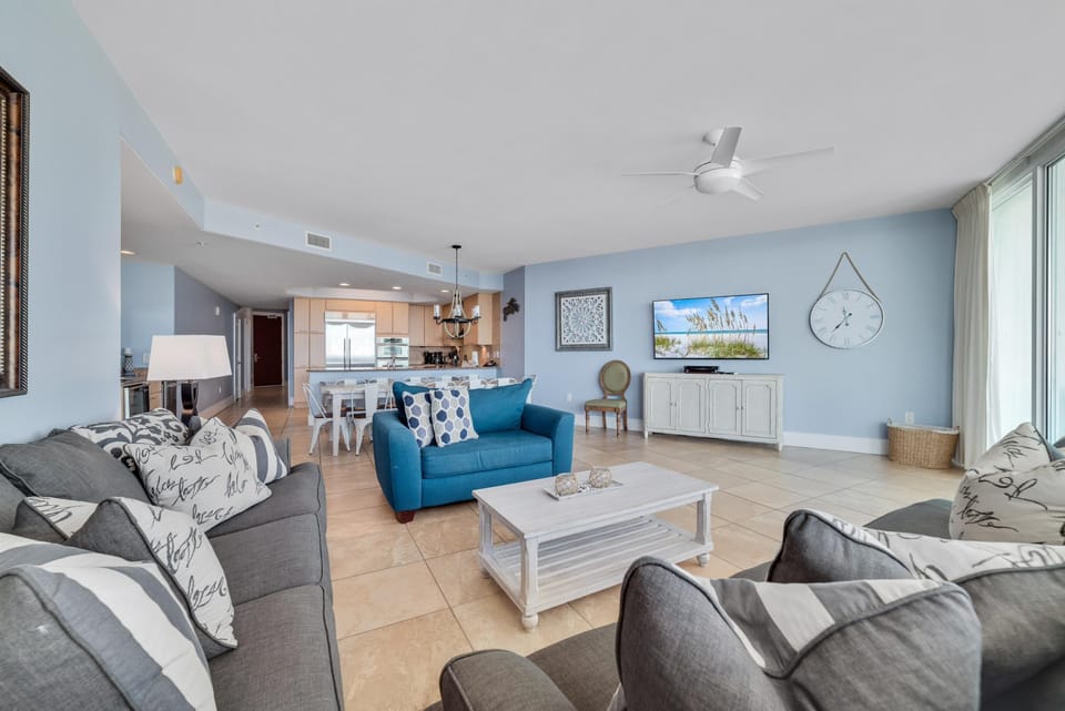 Condo, Multiple Beds (Caribe D412) | Living area | TV