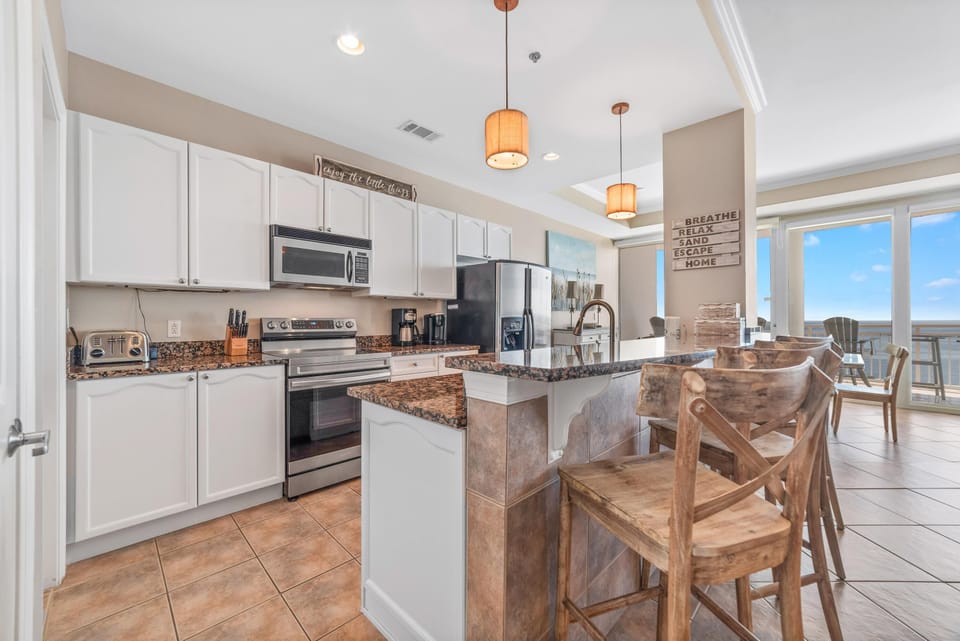 Condo, Multiple Beds (La Playa 1202) | Private kitchen | Oven, toaster, paper towels
