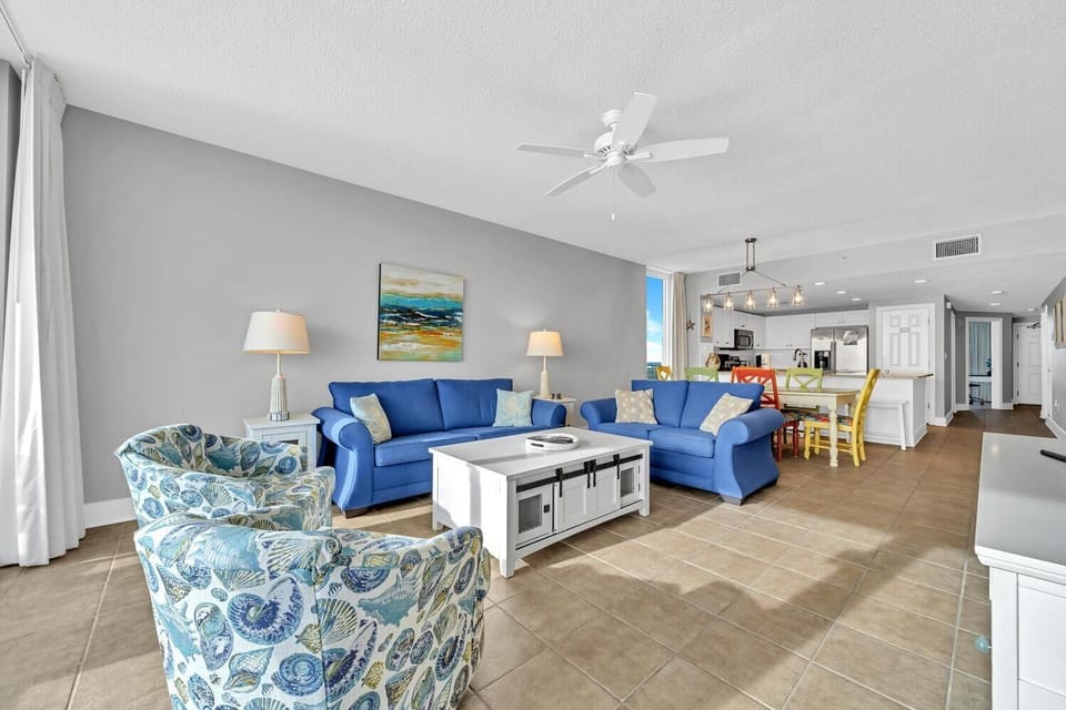 Condo, Multiple Beds (Majestic Beach Towers 2-1701) | Living area | TV