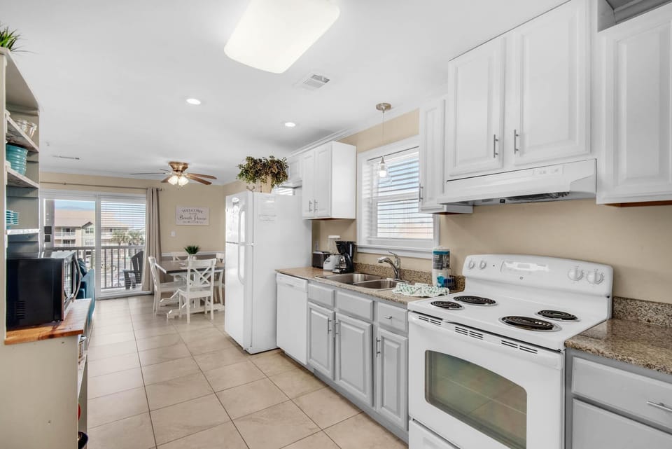 Condo, Multiple Beds (St. Martin Beachwalk Villas 131) | Private kitchen | Oven, toaster