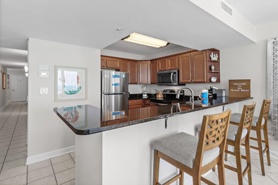 Condo, Multiple Beds (Pelican Beach Resort 801) | Private kitchen | Oven, toaster