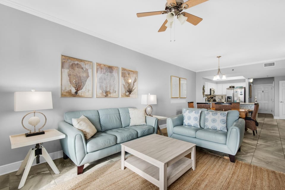 Condo, Multiple Beds (Ariel Dunes II 1909) | Living area | TV