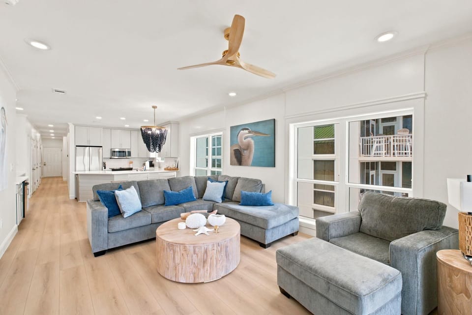 Condo, Multiple Beds (Riviera Dunes 501) | Living area | TV