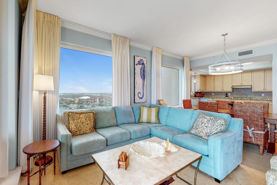 Condo, Multiple Beds (Indigo East 606) | Living area | TV