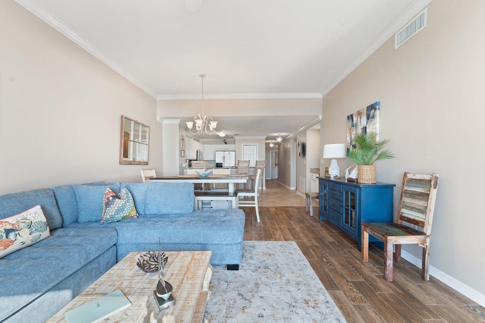 Condo, Multiple Beds (Spanish Key 209) | Living area | TV