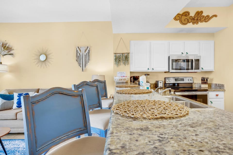 Condo, Multiple Beds (Ariel Dunes I 1706) | Private kitchen | Oven, toaster