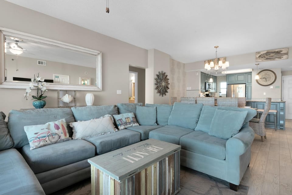Condo, Multiple Beds (Leeward Key 501) | Living area | TV