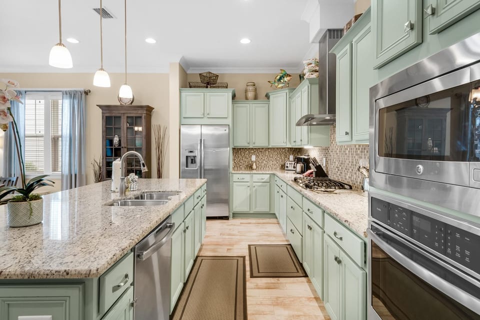 House, Multiple Beds (Vaso's Beach House) | Private kitchen | Oven, toaster
