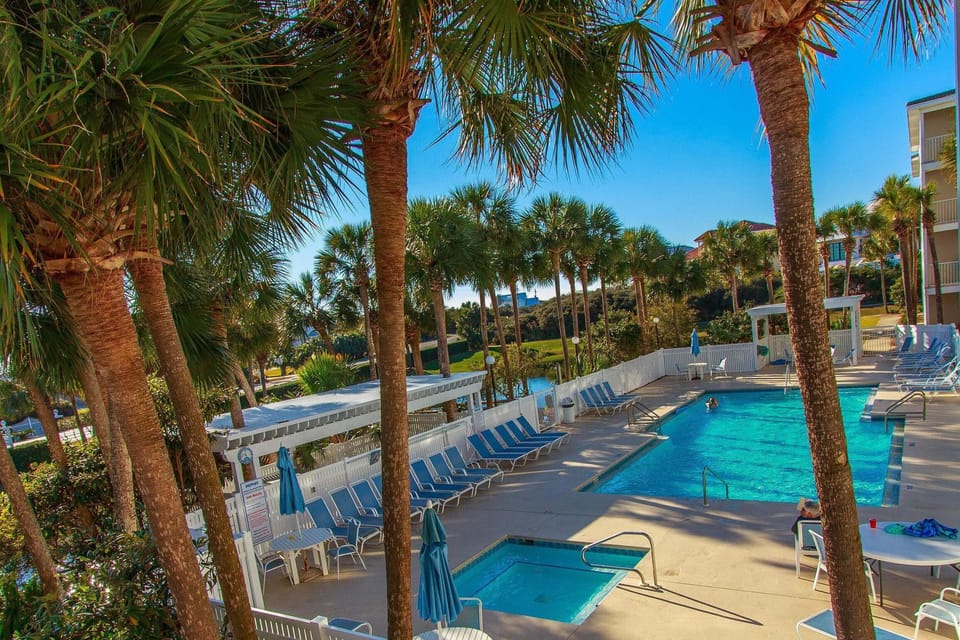 Condo, Multiple Beds (Gulf Place Caribbean 309) | Pool | Outdoor pool, a heated pool