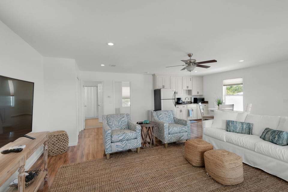 House, Multiple Beds (Grayton Escape) | Living area | TV