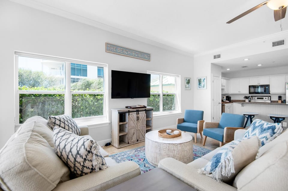 Condo, Multiple Beds (Legacy 104) | Living area | TV