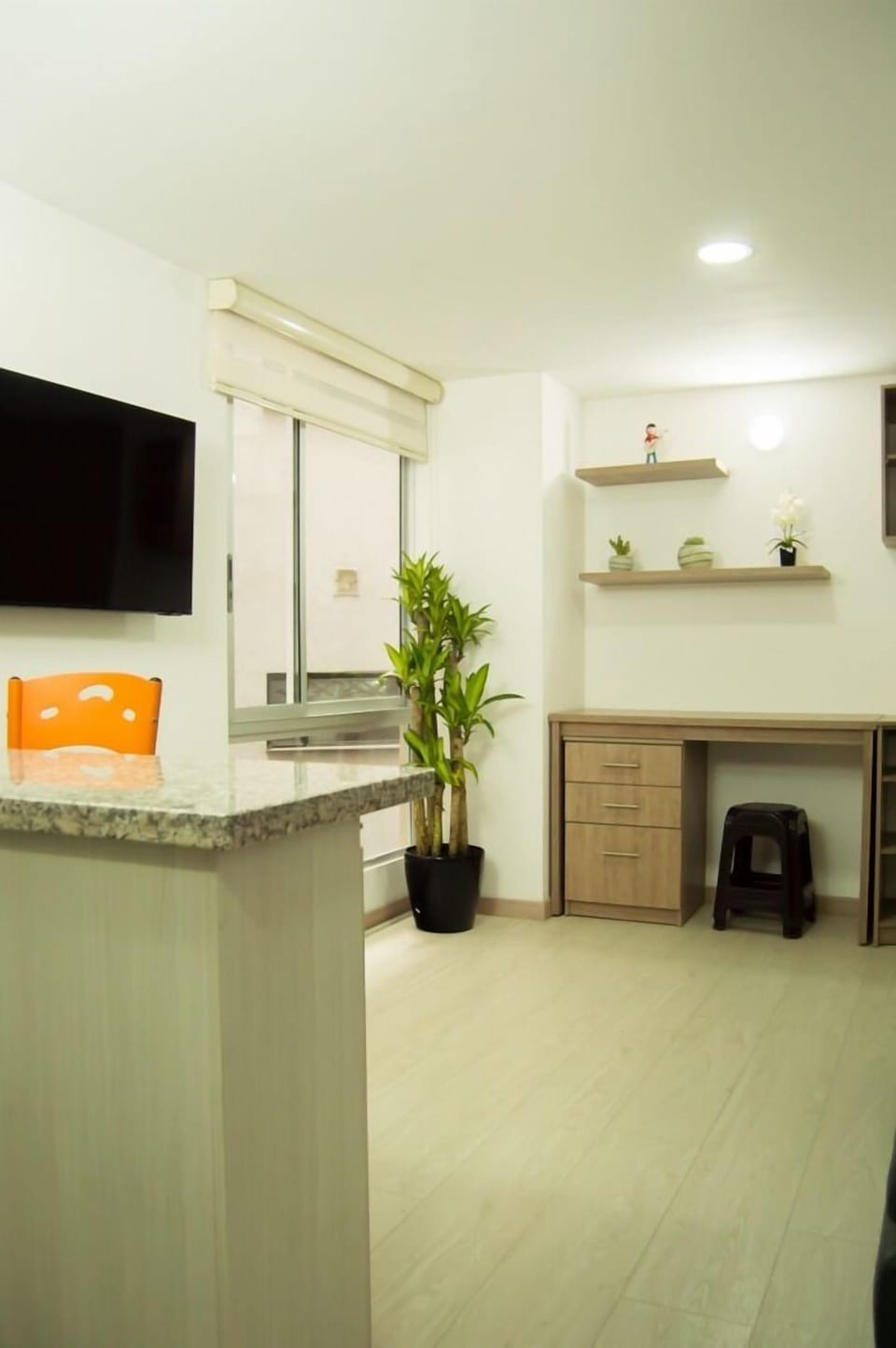 Classic Double Room | Living area | Flat-screen TV