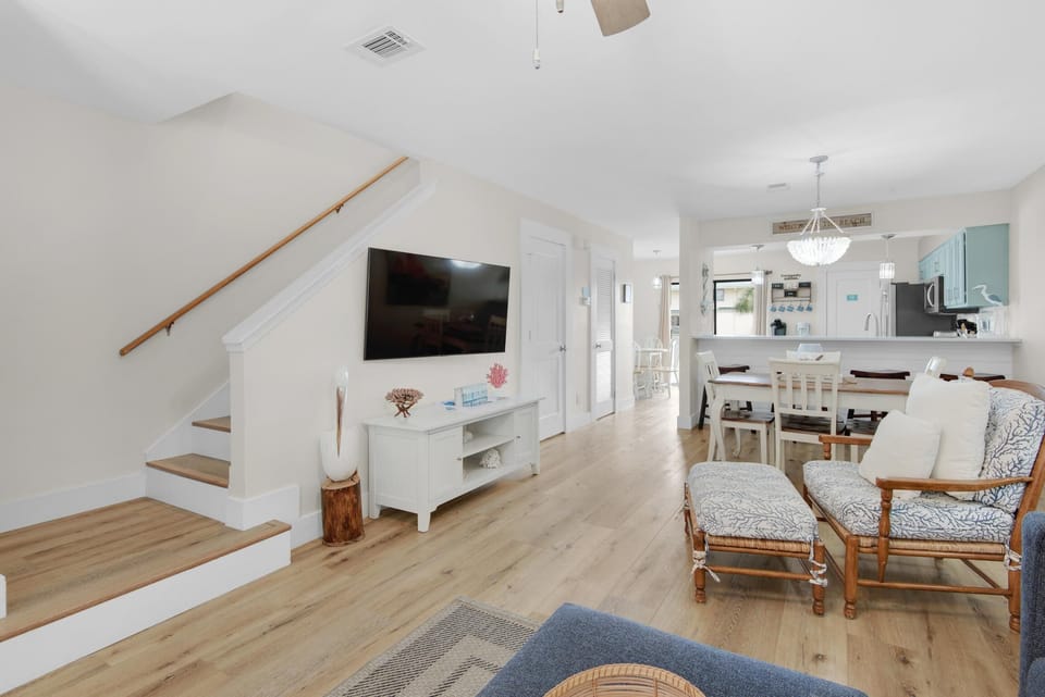 Condo, Multiple Beds (Sandprints A4) | Living area | TV