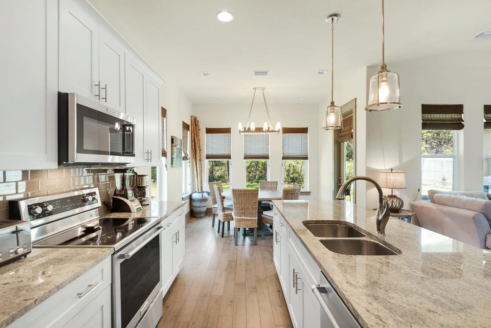 House, Multiple Beds (Shore Thing Getaway) | Private kitchen | Oven, toaster