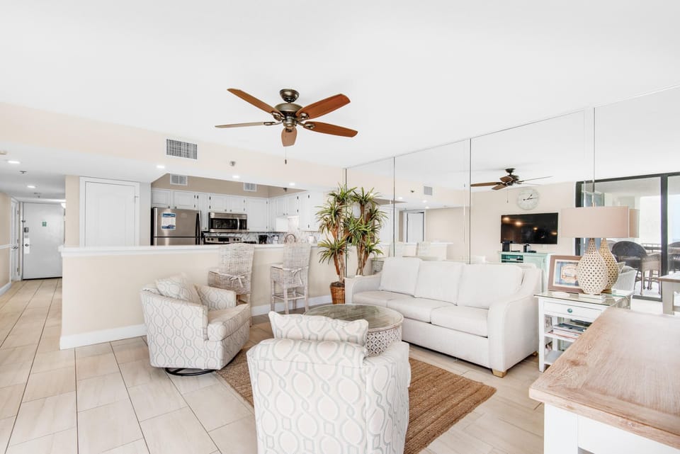 Condo, Multiple Beds (Mainsail 213) | Living area | TV