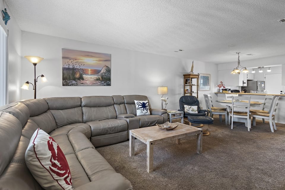 House, Multiple Beds (Sandprints C10) | Living area | TV