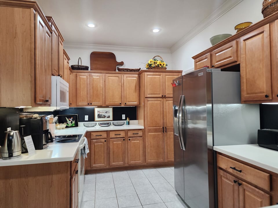 Well equipped kitchen 