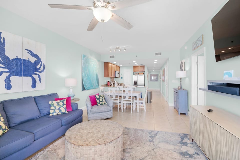 Condo, Multiple Beds (Sterling Breeze 1401) | Living area | TV