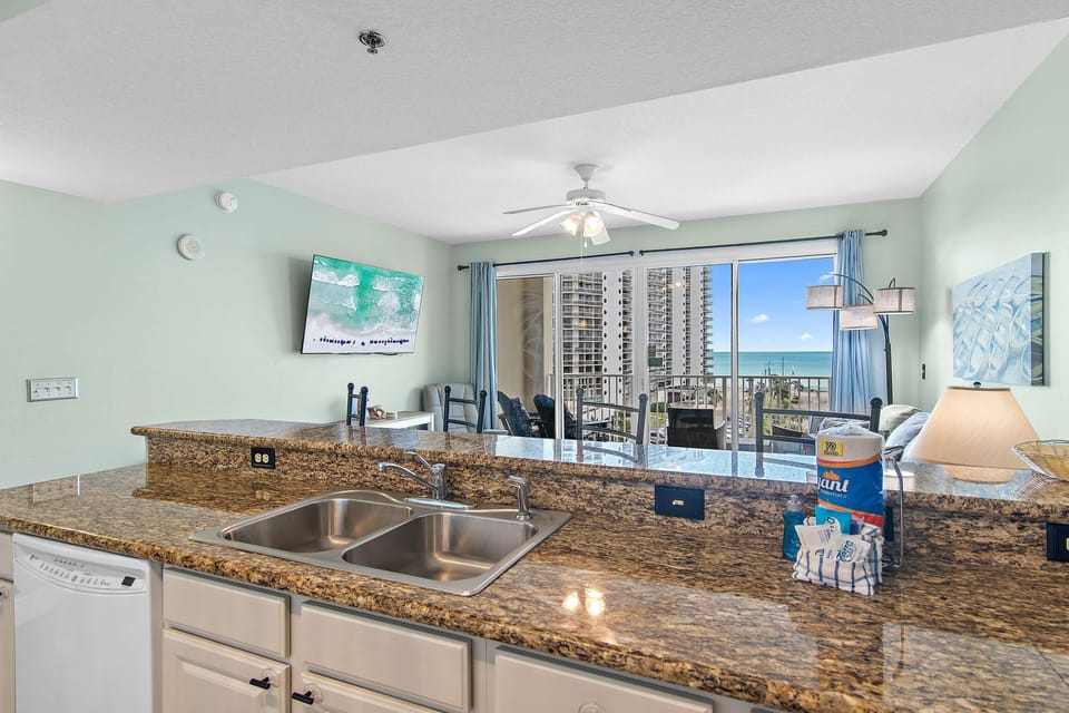 Condo, 1 Queen Bed with Sofa bed (Ariel Dunes I 606) | Interior