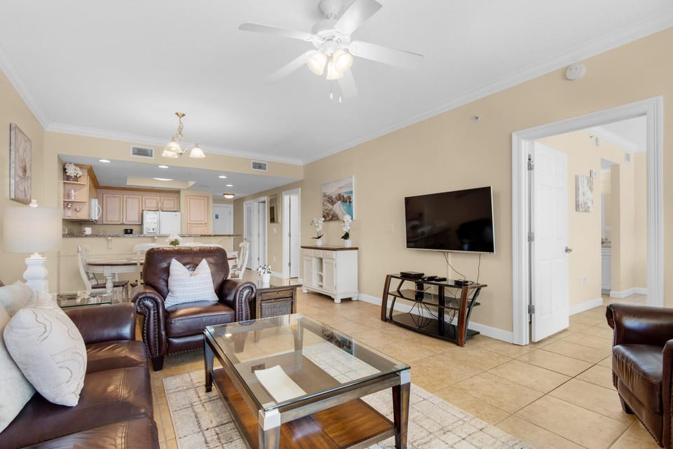 Condo, Multiple Beds (Boardwalk 1810) | Living area | TV