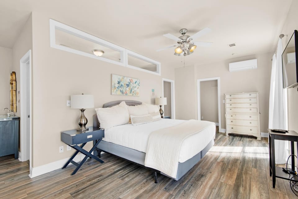 Walking on Sunshine House in Miramar Beach