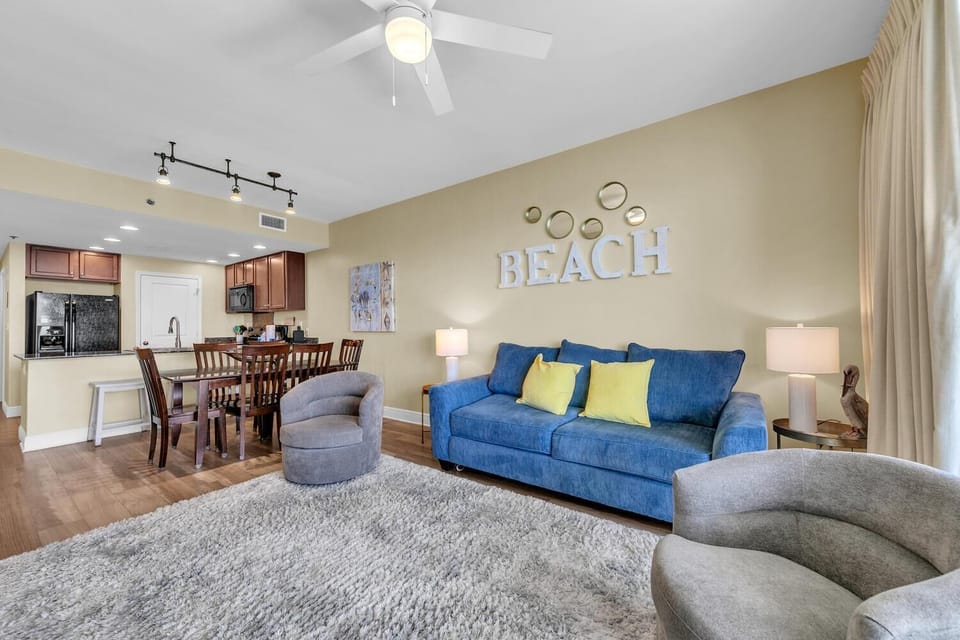Condo, Multiple Beds (Sterling Breeze 1204) | Living area | TV