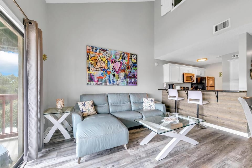 Condo, 2 Queen Beds (St Thomas Square Villa 414) | Living area | TV