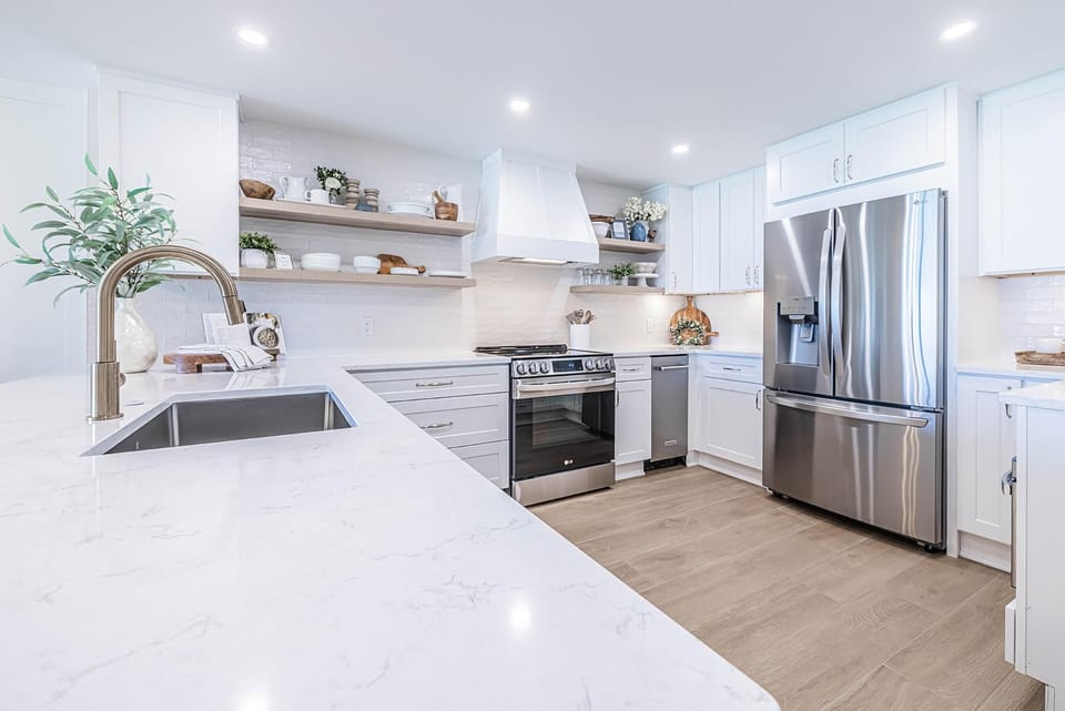 Condo, Multiple Beds (Beach House 301D - Southern Magnolia) | Private kitchen | Oven, toaster