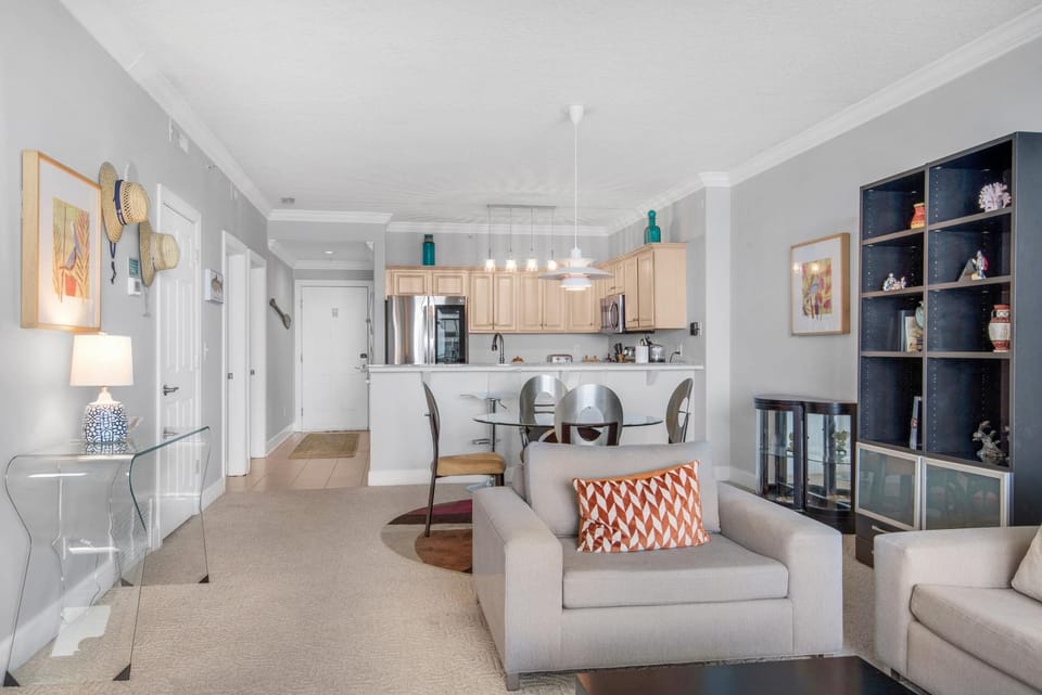 Condo, Multiple Beds (Emerald Isle Resort 1903) | Living area | TV