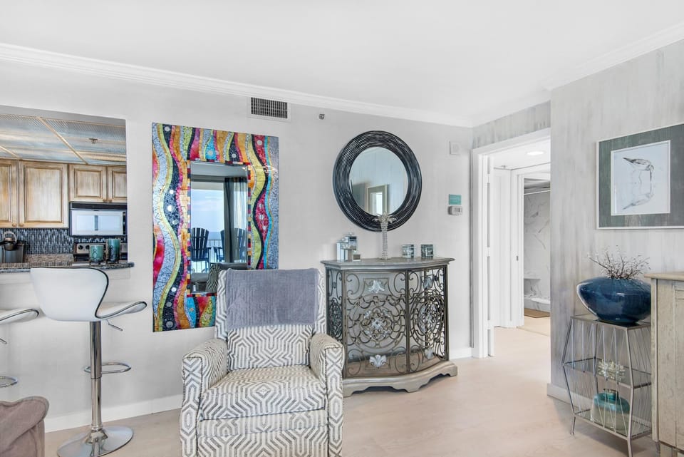 Condo, Multiple Beds (Long Beach Resort 1-904) | Living area | TV