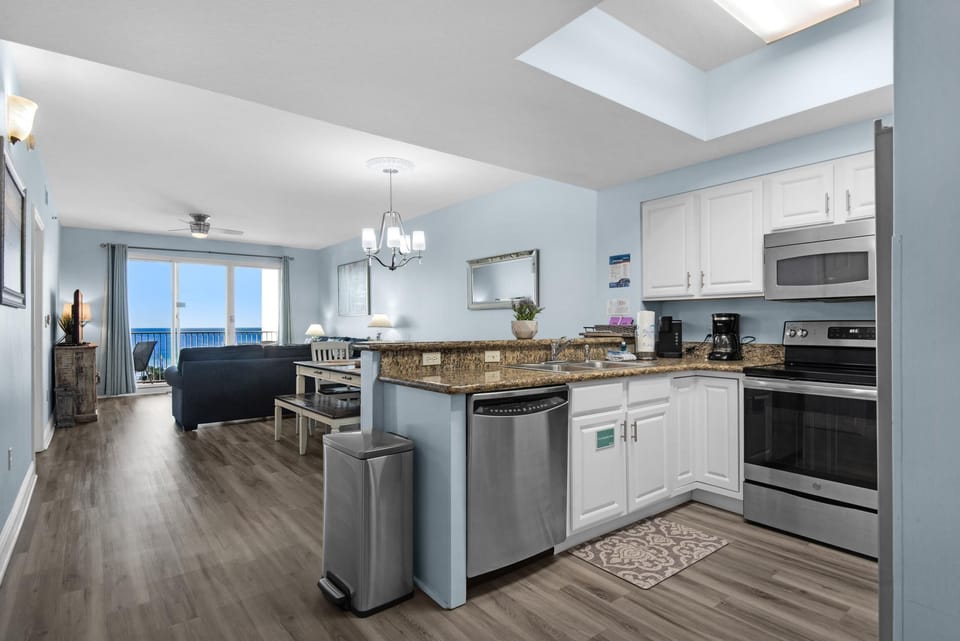 Condo, Multiple Beds (Ariel Dunes I 803) | Private kitchen | Oven, toaster