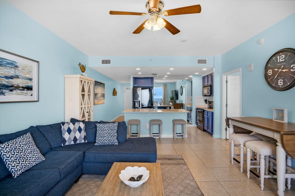 Condo, Multiple Beds (Sterling Reef 603) | Living area | TV