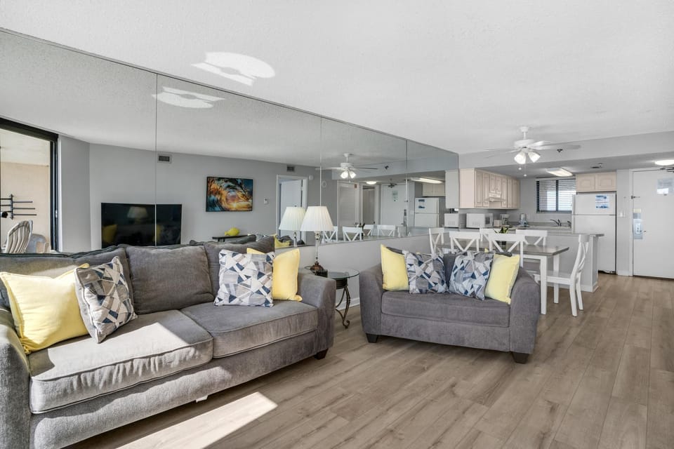 Condo, Multiple Beds (SunDestin 1415) | Living area | TV