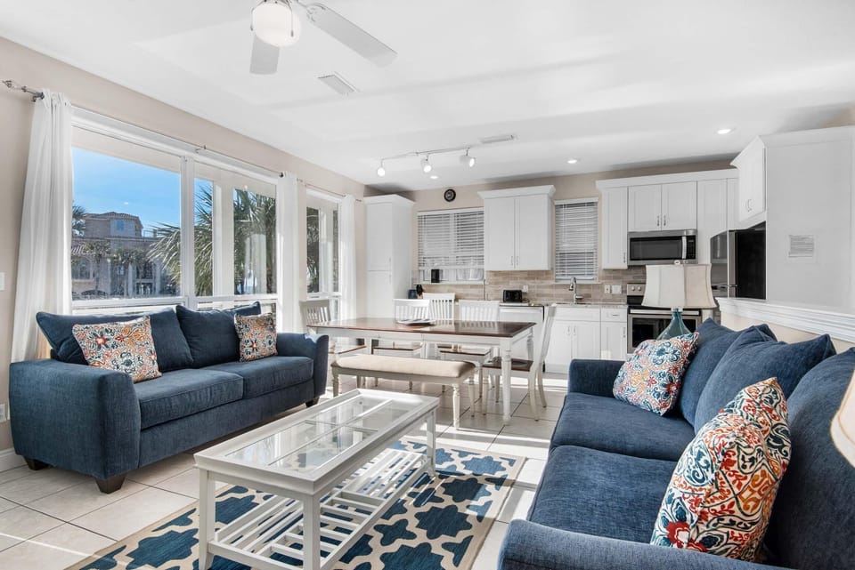 Condo, Multiple Beds (Destiny Beach Villas #11A- Beach Oasi) | Living area | TV