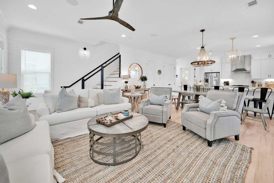 House, Multiple Beds (Keeping It Reel on 30A) | Living area | TV