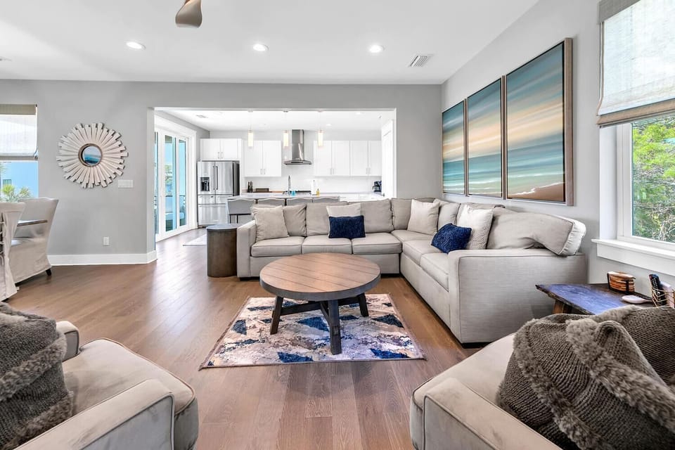 House, Multiple Beds (Stargaze) | Living area | TV