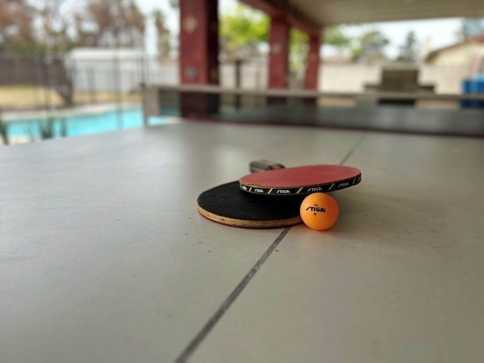 Ping pong table