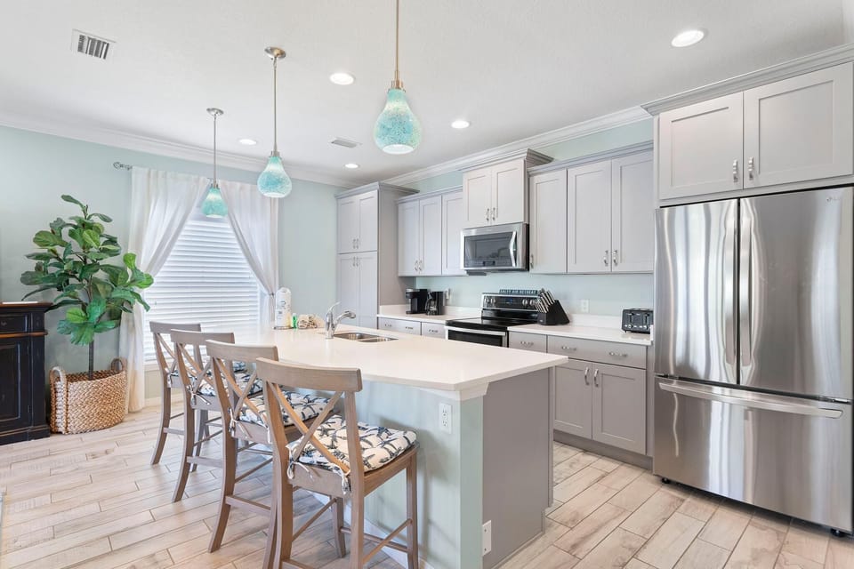 House, Multiple Beds (Salty Breeze at Lost Key Villas-Pet F) | Private kitchen | Oven, toaster, paper towels